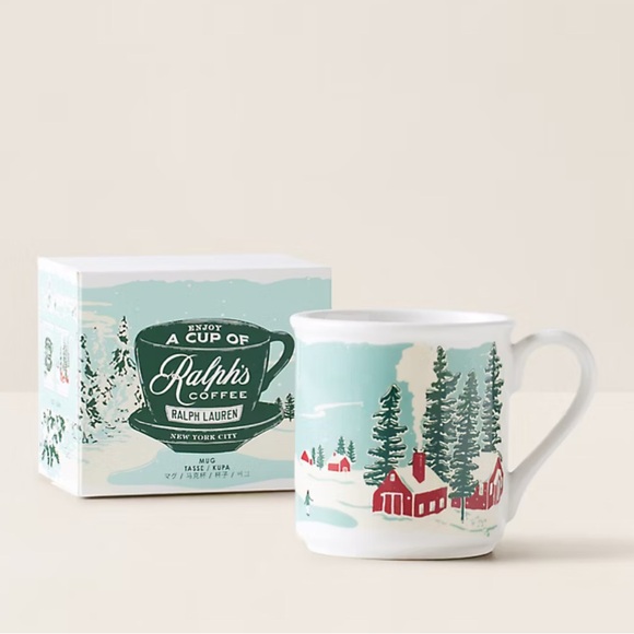Ralph Lauren Ralph’s Coffee Holiday Mug - Sold Out RARE - Picture 2 of 4